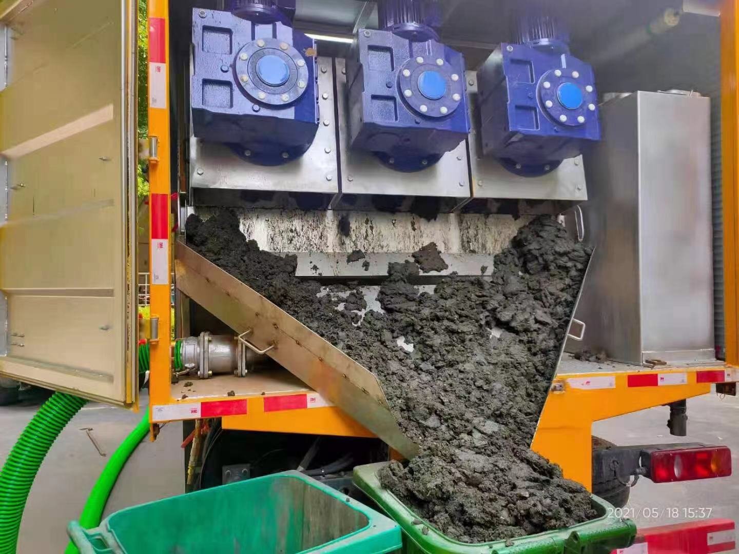 桂阳化粪池清掏城市维护站-泥浆净化干湿分离处理